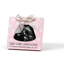 Dicksons Girl Under Construction 4.5 x 5 Sonogram Photo Frame Plaque