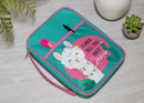 Llama Tell You About Jesus Pink Large Canvas Bible Cover with Handle