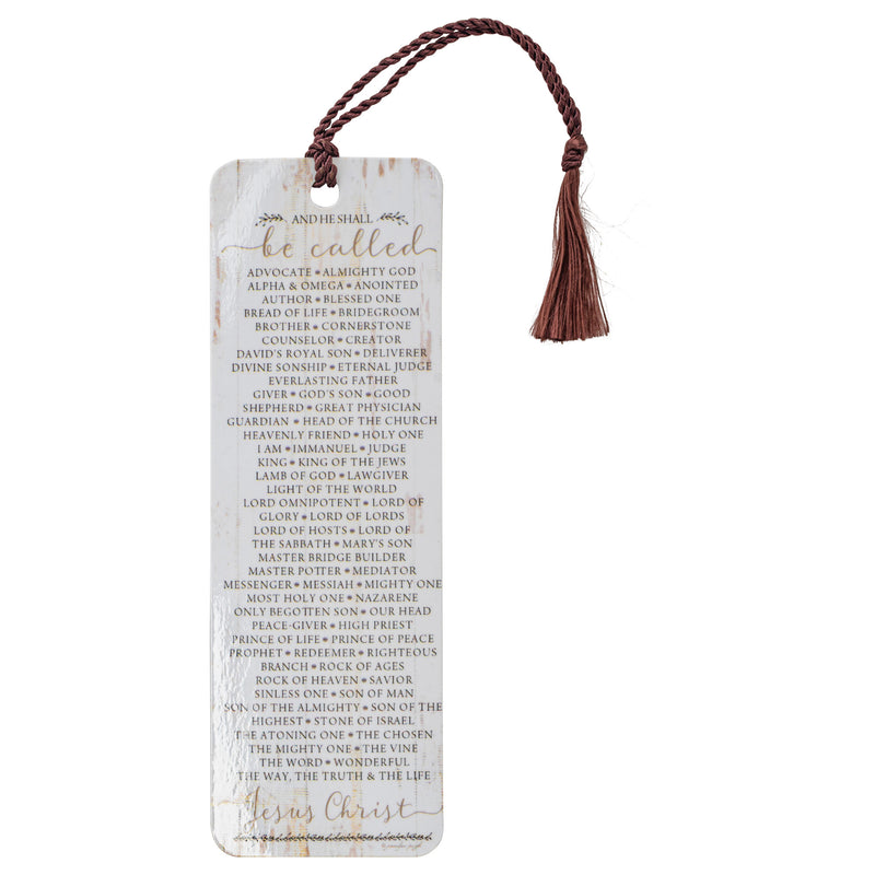 Dicksons And He Shall Be Called Cardstock Tassel Bookmark Pack of 12
