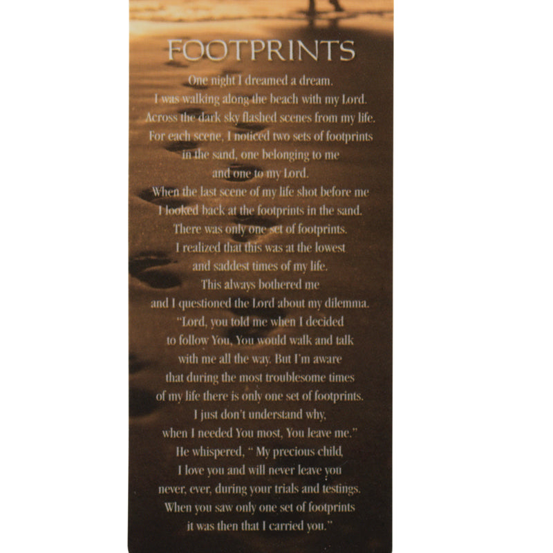 Dicksons Footprints Beach 6 x 2 Bookmark with Tassel Pack of 12