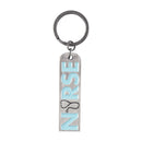 Nurse's Prayer 3.5 Inch Burnished Silver Tone Metal Keychain