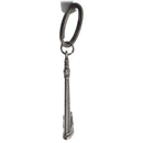 Light Of The World Silver Tone Lighthouse 2 inch Zinc Alloy Automotive Key Chain Ring Accessory