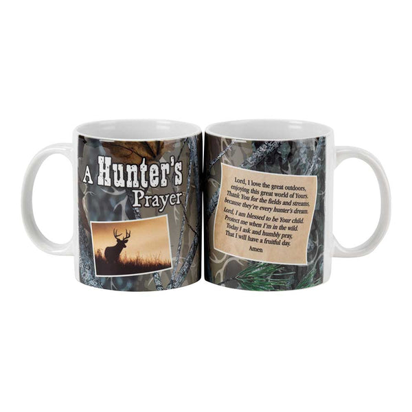 Hunter's Prayer Camo Leaves 11 Ounce Ceramic Coffee Mug