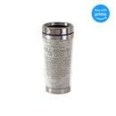 Put on The Full Armor of God 16 Oz Stainless Steel Travel Mug with Lid