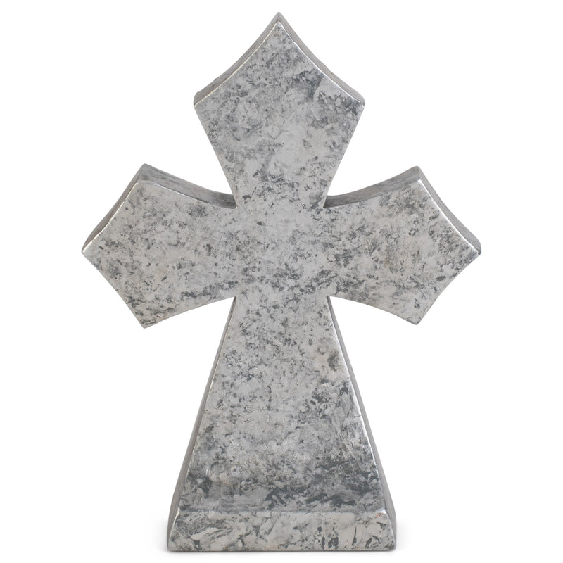 All You Do Done In Love Whitewash Cross 6.5 x 5 Resin Decorative Wall and Tabletop Frame