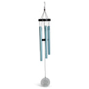 Gone From Our Arms Silver Tone Striker 35 x 5 Aluminum Wind Chime Noisemaker
