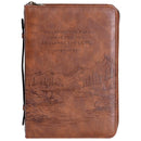 White Dove Designs Bible Cover-for I Know The Plans-Jeremiah 29:11-LRG