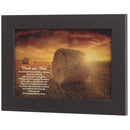 Dicksons Large Distressed Frame Thank You Chocolate 13.5 x 18.5 Wood And Glass Print Wall Art With Back Hanger