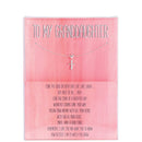 Dicksons To My Granddaughter Twisted Petal Cross Silver 16 Inch Stainless Steel Necklace On Presentation Card