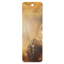 Dicksons Gold Tone Thin Cross 18 inch Gold Plated Metal Women's Necklace on Presentation Card
