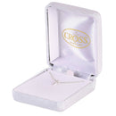 Dicksons 16 inch Classic Polished Cross Necklace for Women 3/4 Silver-Tone Pendant Elegant Keepsake Gift Box