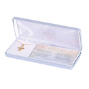 Dicksons My Heavenly Angel Psalm 91:11 18 inch Gold Plated Metal Women's Cross Pendant Necklace