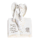 Dicksons Blessed are Those Who Mourn Matthew 5:4 Ivory Resin Collectible Angel Figurine 7 x 5.5 Inch