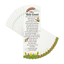 Dicksons The Kids Creed 2.5 x 6 Inch Cardstock Bookmark Cards Pack of 12