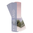 You are Saved - Acts 16:31-6 x 2 Inch Cardstock Bookmark Place Keeper; Pack of 12