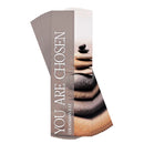 You are Chosen - Colossians 3:12-6 x 2 Inch Grey Cardstock Bookmark Place Keeper; Pack of 12