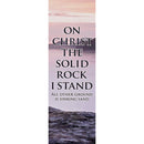 Dicksons Inspirational Christian Bookmark for Books and Novels 2 x 6 Inch Paper Christ Solid Rock Pack of 12