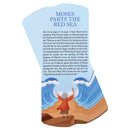 Dicksons Moses Parts The Red Sea 7 Inch Blue Cardstock Paper Bookmark Placekeeper Set of 12