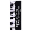 Dicksons Inspirational Christian Bookcard Bookmark for Books and Novels 2.5 x 7 Inch Laminated Paper Piano Sing to The Lord Pack of 12