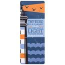 Dicksons Inspirational Christian Bookcard Bookmark for Books and Novels 2.5 x 7 Inch Laminated Paper Lighthouse Thy Word is a Lamp Pack of 12
