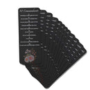 Dicksons Inspirational Christian Bookcard Bookmark for Books, Bible Study, Journals 2.5 x 7 Inch Laminated Card Stock Ten Commandments Pack of 12