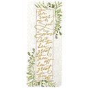 Dicksons How Great Thou Art Green Foliage 7 x 2.5 Laminated Cardstock Bookmark Pack of 12