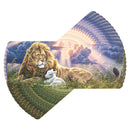 Dicksons Lion and Lamb Purple, Tan, and White 2.5 x 7 Inch Bookmark Cards Pack of 12