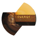 Dicksons Golden Lion Courage Faith 6.25 inch Paper Bookmark Pack of 12