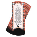 Dicksons A Hunter's Prayer Red and Black Plaid 2.5 x 6 Inch Paper Place Keeper Bookmark Pack of 12