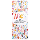 Dicksons Abc's of Christianity White, Yellow, and Red 6.5 x 2.75 Paper Alphabet Themed Encouraging Durable Laminated Bookmark, Pack of 12