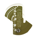 Dicksons Said A Prayer for You Green 6 inch Paper Tussled Bookmark with Coin Pack of 15
