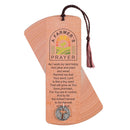 Farmers Prayer - Harvest of The Soul - 6 Inch Cardstock and Metal Tassel with Cross Coin Bookmark Place Keeper; Pack of 15