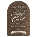 Dicksons I Can Do All Things Through Christ Arch 4 x 2.5 Laminated Cardstock Bookmark Pack of 12