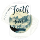 Dicksons Faith Moves Mountains 2.5 x 3.8 Inch Keepsake Bookmark Pocketcard Pack of 12