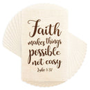 Dicksons Faith Makes Things Possible 3.8 Inch Keepsake Bookmark Pocketcard Pack of 12