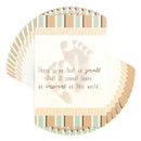 Dicksons No Foot So Small 2.5 x 3.8 Inch Keepsake Bookmark Pocketcard Pack of 12