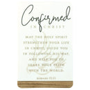 Dicksons Confirmed Encouraging Verse Laminated White and Brown 4 x 2.5 Paper Bookmark Pocket Card Place Keeper Pack of 12