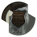 Dicksons He Will Cover You with His Feathers Shield 4 inch Paper Pocket Card Bookmark Pack of 12