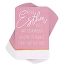 Dicksons Be an Esther Dark Pink and White 4 Inch Paper Place Keeper Pocket Card Bookmark Pack of 12