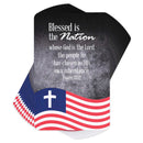 Dicksons Blessed is The Nation Red, White, and Blue 4 Inch Paper Place Keeper Pocket Card Bookmark Pack of 12