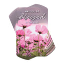 May You Be Blessed by The Lord - Psalm 115:15-3.8 x 2.5 Inch Pink Cardstock Pocketcard Bookmark; Pack of 12