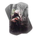 Dicksons He Carried Joshua 1:9 4 x 2.5 Inch Grey Cardstock Paper Pocketcard Bookmark Set of 12