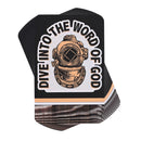 Dicksons Dive Into The Word of God 4 x 2.5 Inch Black Cardstock Paper Pocketcard Bookmark Set of 12