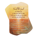 Dicksons Trust The Lord to Comfort You 4 x 2.5 Inch Orange and Yellow Cardstock Paper Pocketcard Bookmark Set of 12