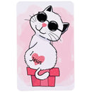Dicksons Inspirational Christian Pocketcard Bookmark for Books and Novels 2.5 x 3.75 Inch Paper Cat I Love Jesus Pack of 12