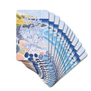 Dicksons Inspirational Christian Pocketcard Bookmark for Books, Bible Study, Journals 2.5 x 4 Inch Card Stock Walk by Faith Abstract Beach Pack of 12