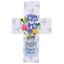 Dicksons Inspirational Christian Pocketcard Bookmark for Books and Novels 2.5 x 3.75 Inch Paper Cross Floral Rejoice Always Pack of 12