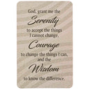 Dicksons Inspirational Christian Pocketcard Bookmark for Books and Novels 2.5 x 3.75 Inch Paper Serenity Prayer Pack of 12