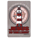 Dicksons Inspirational Christian Pocketcard Bookmark for Books and Novels 2.5 x 3.75 Inch Paper Lighthouse I am The Light Pack of 12
