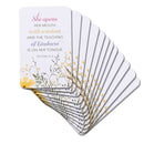 Dicksons Inspirational Christian Pocketcard Bookmark for Books, Bible Study, Journals 2.5 x 4 Inch Card Stock Wisdom and Teaching of Kindness Pack of 12